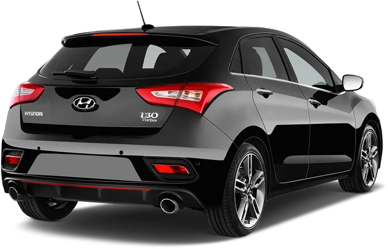 Download Hyundai I30 Company Car Rear Compact Sport Utility Vehicle Png Car Rear Png
