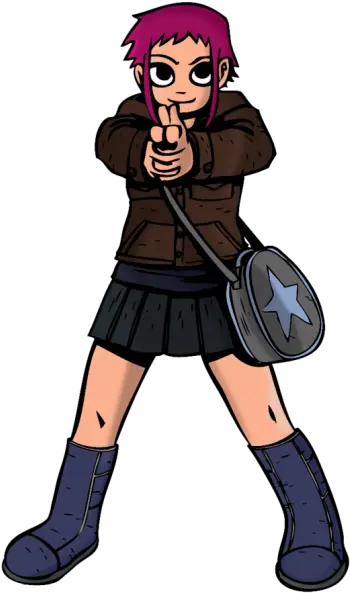 Ramona Flowers Graphic Novel Png Graphic Novel Ramona Scott Pilgrim Pilgrim Png