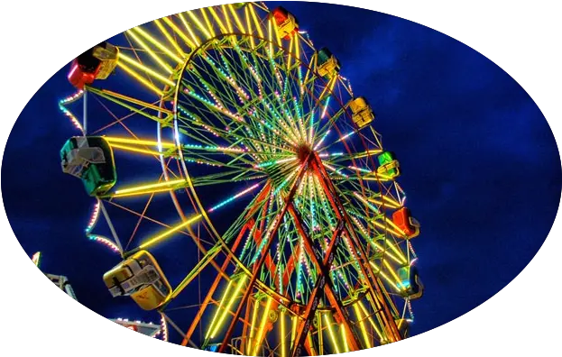 Upstate Fairferriswheel Theme Park Png Ferris Wheel Png