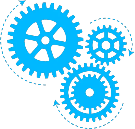 Png Free Blue Gears Blue Gears Png Gears Png