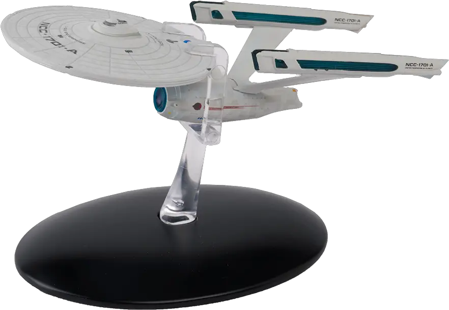 Star Trek Figurine Magazine Uss Enterprise Ncc 1701a Aluminium Alloy Png Starship Enterprise Png