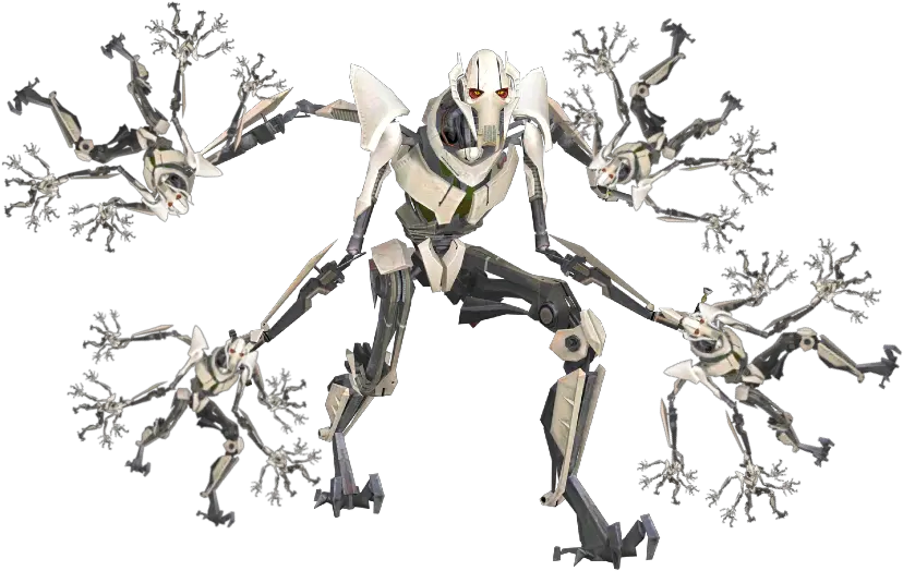 General Grievous Fractile Greivouses With Fictional Character Png General Grievous Png