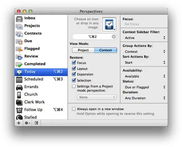 Today A Due Flagged Perspective For Omnifocus Colter Reed Png Day Week Month Icon