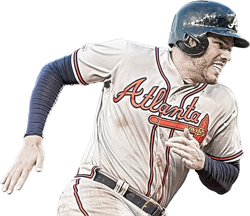 Relentless Atlanta Braves 2348555 Png Images Pngio Freddie Freeman Transparent Background Atlanta Braves Png