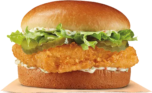 Big Fish Burger King Burger Big Fish Meal Png Burger King Png