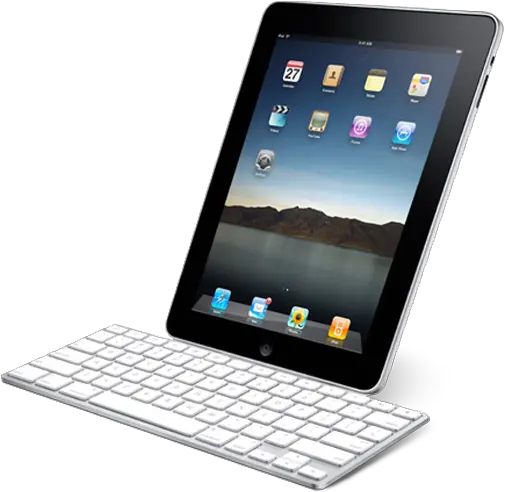 Ipad With Keyboard Vector Icons Free Download In Svg Png Format Computer Icon