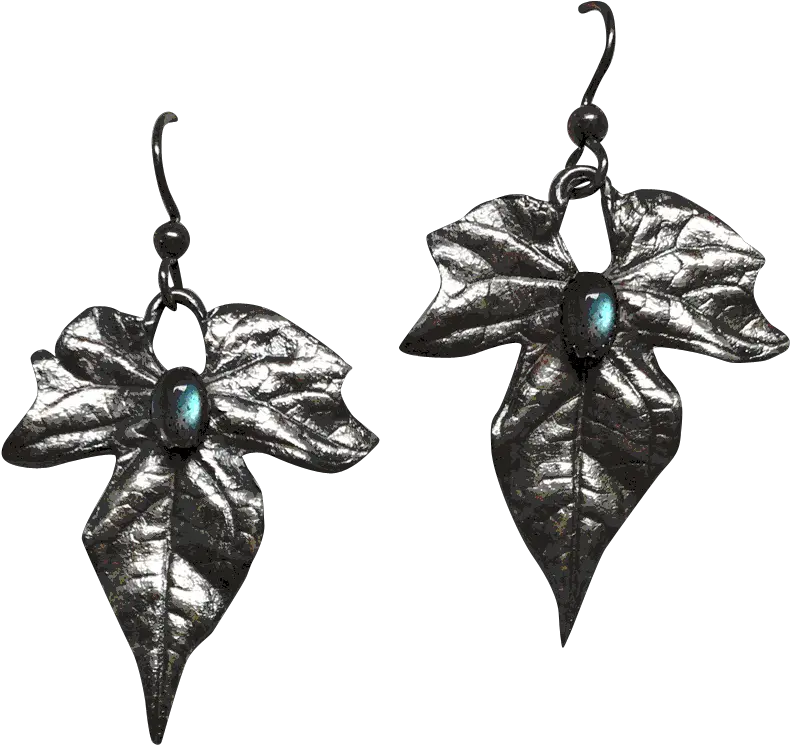 Wild Ivy Leaf And Labradorite Earrings U2013 Chase Scout Jewelry Solid Png Ivy Leaf Png