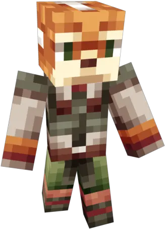 Fox Mccloud Minecraft Skin Fictional Character Png Fox Mccloud Png
