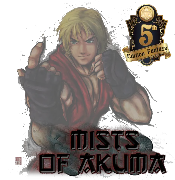 Download Ken Masters Human Unarmed Fighter Dnd Png Fighter Png