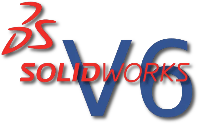 Solidworks V6 Is Not Vertical Png Solidworks Logo Png