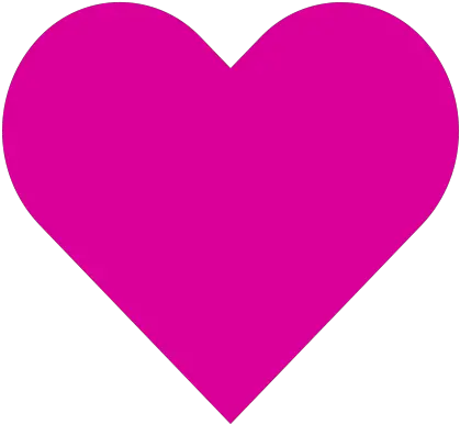 Pink Heart Icon Pink Heart Shape Transparent Background Png Pink Heart Icon Png