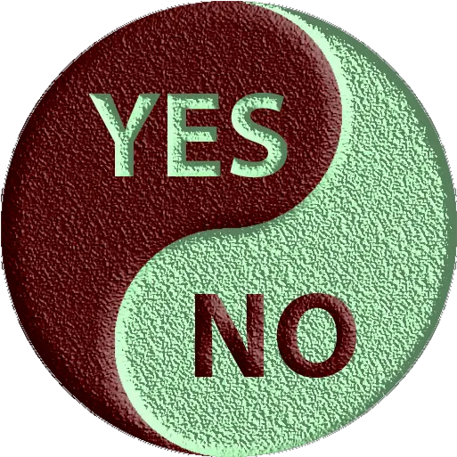 Download Yes Or No Divination Android Apk Free Lokal Png Yes No Icon