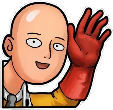 Saitama Opm Whatsapp Stickers Cartoon Png Saitama Transparent