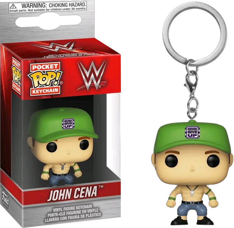 Funko Pocket Pop Keychain Wwe John Cena Wwe Funko Pop Keychain Png Cena Png