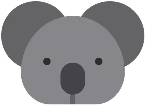 Koala Icon Of Flat Style Available In Svg Png Eps Ai Koala Icone Koala Bear Png