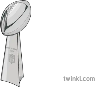 Vince Lombardi Trophy Super Bowl Super Bowl Trophy Drawing Png Lombardi Trophy Png