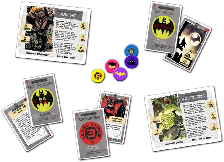 Batman Super Villains Edition Welcome To Talisman Island Collectible Card Game Png Bat Signal Png