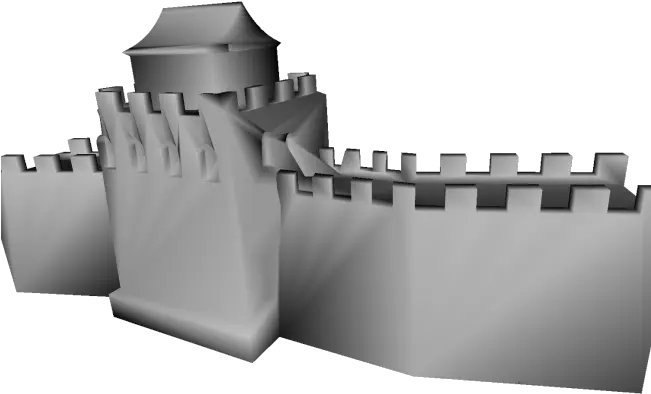Great Wall In China 3d Printing Model Great Wall Of China 3d Model Png Great Wall Of China Png