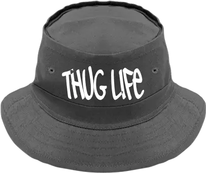 Thug Life Original Bucket Hat Solid Png Thug Life Hat Png