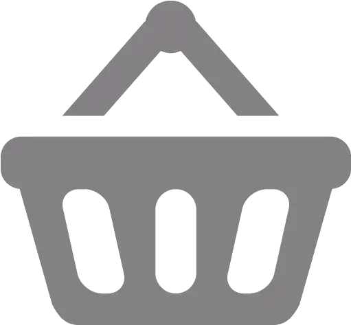 Gray Shopping Basket Icon Transparent Shopping Basket Icon Png Basket Icon Transparent