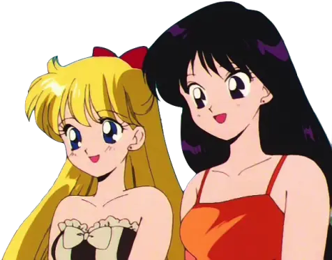 Sailor Moon Aesthetic Sailor Mars And Sailor Venus Kiss Png Sailor Moon Aesthetic Icon