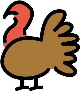Turkey Emoji Turkey Small Png Turkey Icon For Thanksgiving
