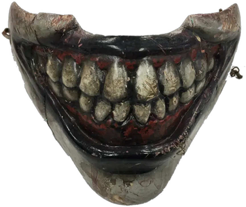 American Horror Story Twisty The Clown Mouth Mask Twisty The Clown Smile Mask Png Clown Hair Png