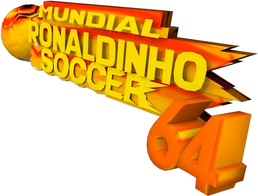 Nintendo 64 Mundial Ronaldinho Soccer 64 Bootleg Logo Language Png Nintendo 64 Logo Transparent