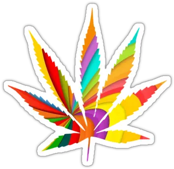 Psychedelic Weed Leaf Download Marijuana Leaf Outline Cannabis Png Marijuana Leaf Png