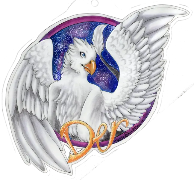 1650881 Artistheidi Badge Griffon Majestic Male Oc Png Wings Transparent Background