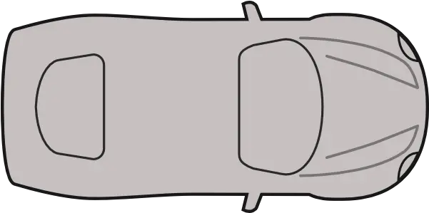 Car Top View Transparent Car Top View Png Car Outline Png