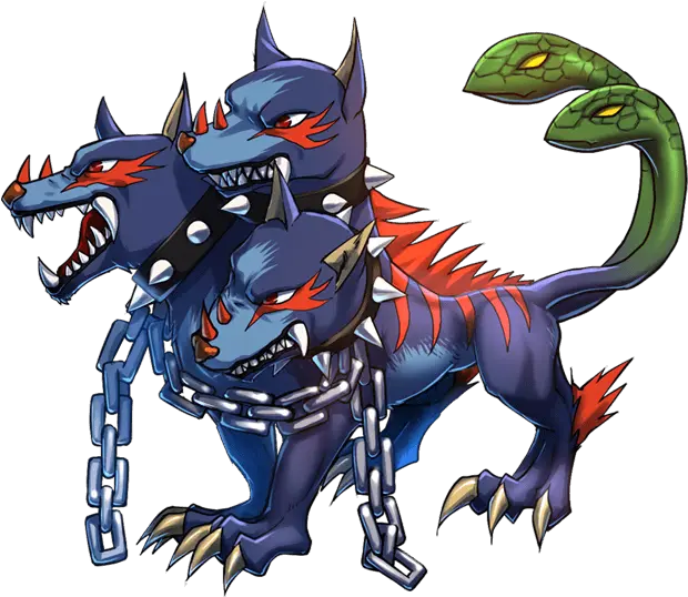 Cerberus Brave Frontier Transparent Orthos Png Cerberus Png