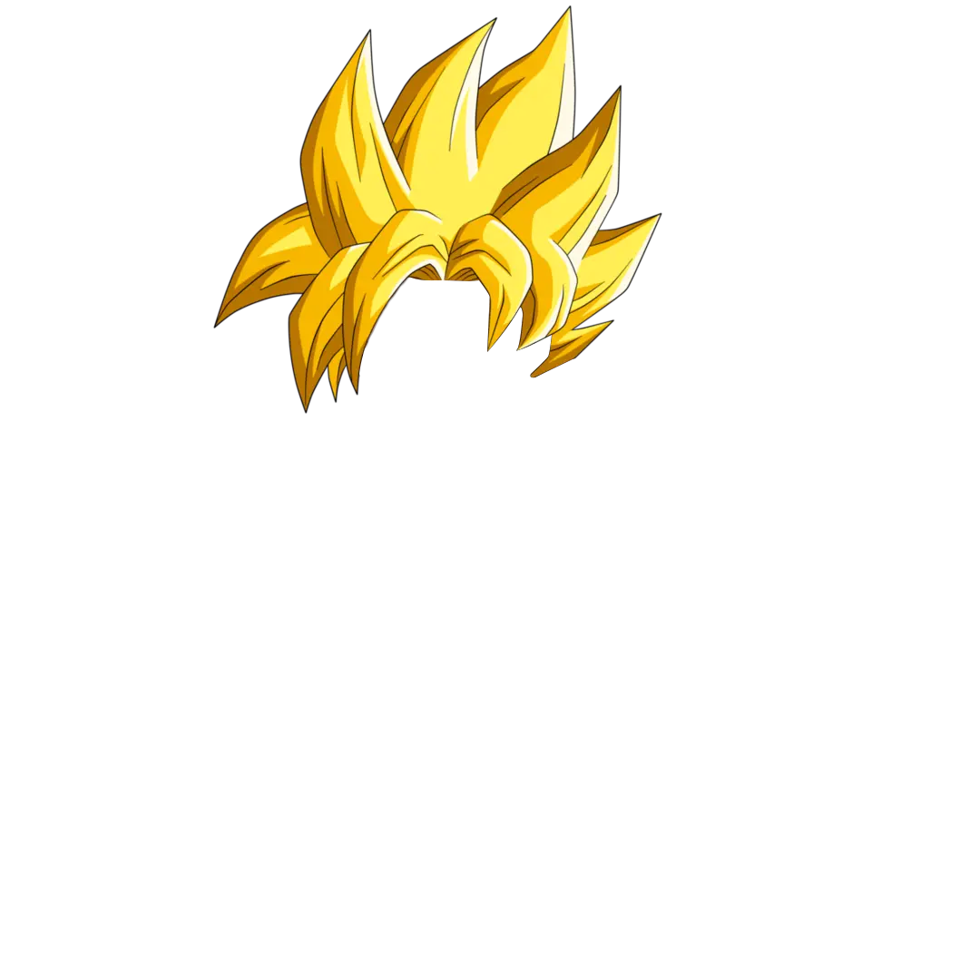 Super Saiyan Hair Png 3 Image Goku Super Saiyan Hair Png Hair Png Transparent