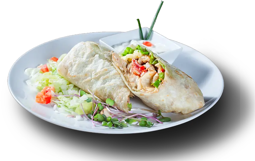 Caesar Salad Wrap Brewbites American Restaurant Sports Bar Wrap Roti Png Caesar Salad Png