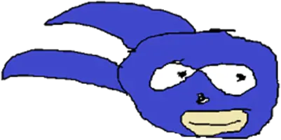 Sanic Head Scery Face Png Sanic Png