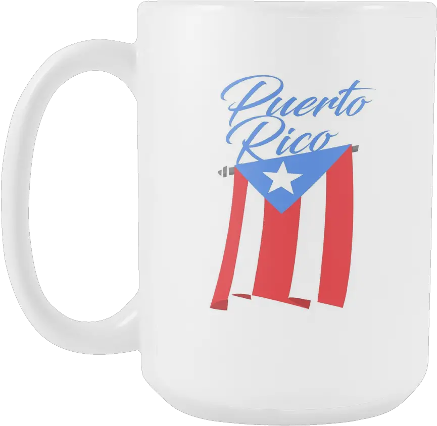 Big Puerto Rican Flag Mug Png Puerto Rico Flag Png