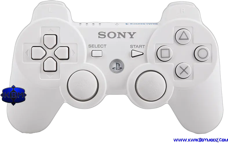 Download Whiteout Dualshock 3 Ps3 Controller Game Dualshock 3 White Controller Png Game Controller Png