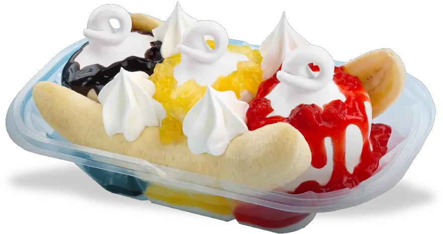 Banana Split Dairy Queen Banana Split Png Banana Split Png