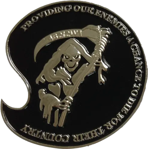 Weapons Reaper Grim Reaper Challenge Coin Png Grim Reaper Logo