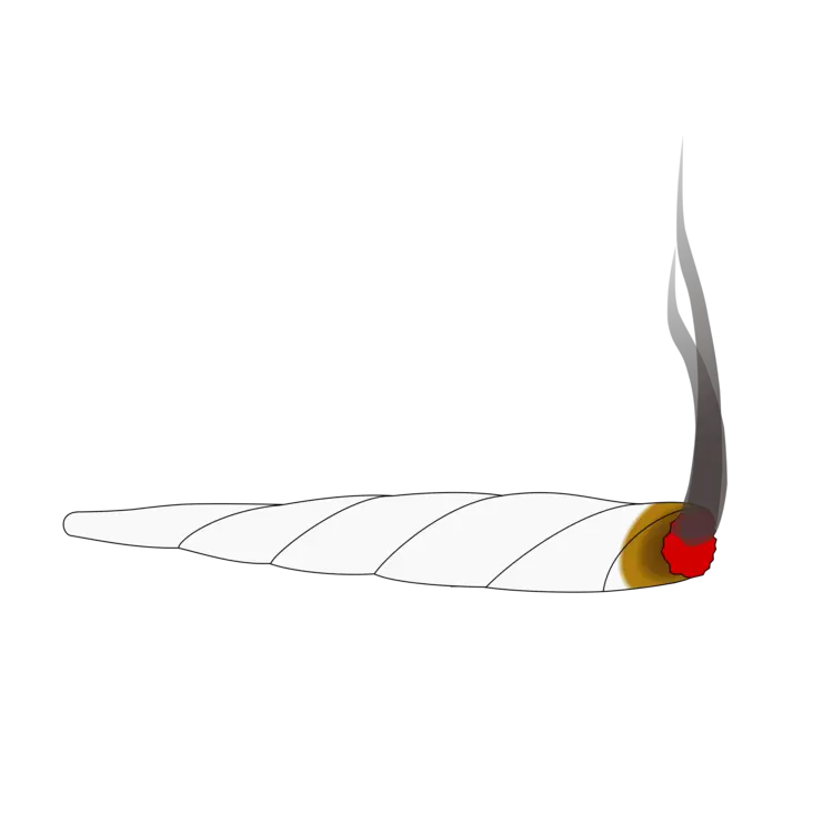Joint Drawing Cannabis Blunt Transparent Background Joint Clipart Png Blunt Transparent Background