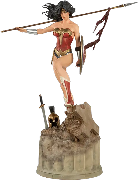 Wonder Woman Statue Wonder Woman Premium Format Png Wonder Woman Transparent