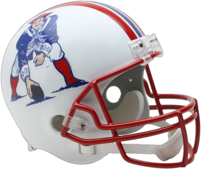 Riddell New England Patriots Mini Vsr4 Throwback 90 92 Png New England Patriots Png