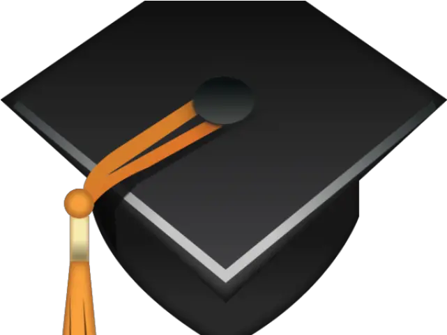 Download Grad Cap Iphone Graduation Cap Emoji Png Grad Hat Png
