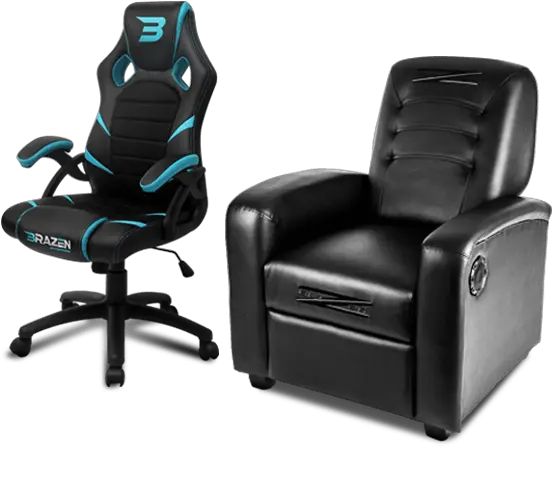 Homepage Brazen Gaming Chairs Formal Gaming Chair Png Person Sitting In Chair Back View Png
