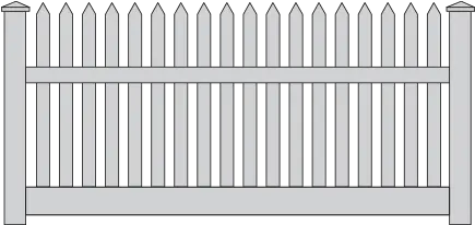 Jabiru Stylepicketfencepng 450300 Pixels Picket Fence Picket Fence Wooden Fence Png