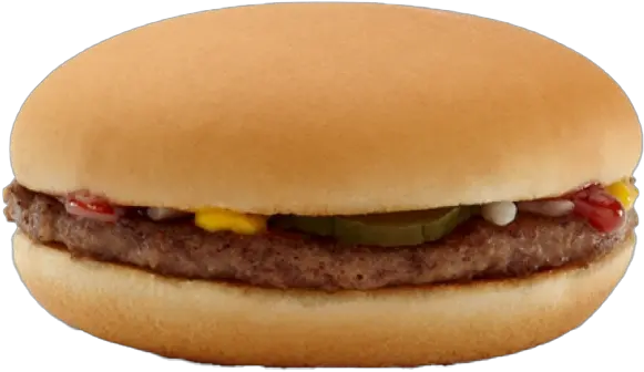 Hamburger Png Transparent Images All Mcdonalds Hamburger Cheeseburger Transparent Background