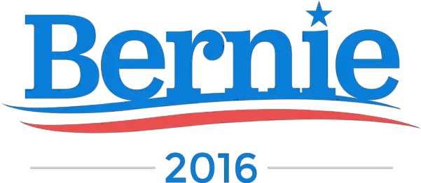Bernie Sanders 2016 Logo Png Electric Blue Bernie Png