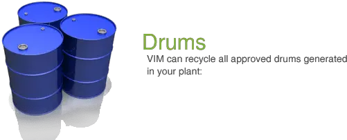 Drums Vim Recyclers Vertical Png Drums Png