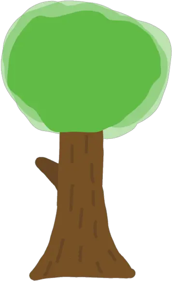 Simple Tree Clipart Illustration Png Woody Png