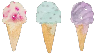 Home Simple Ice Cream Watercolor Png Icecream Png